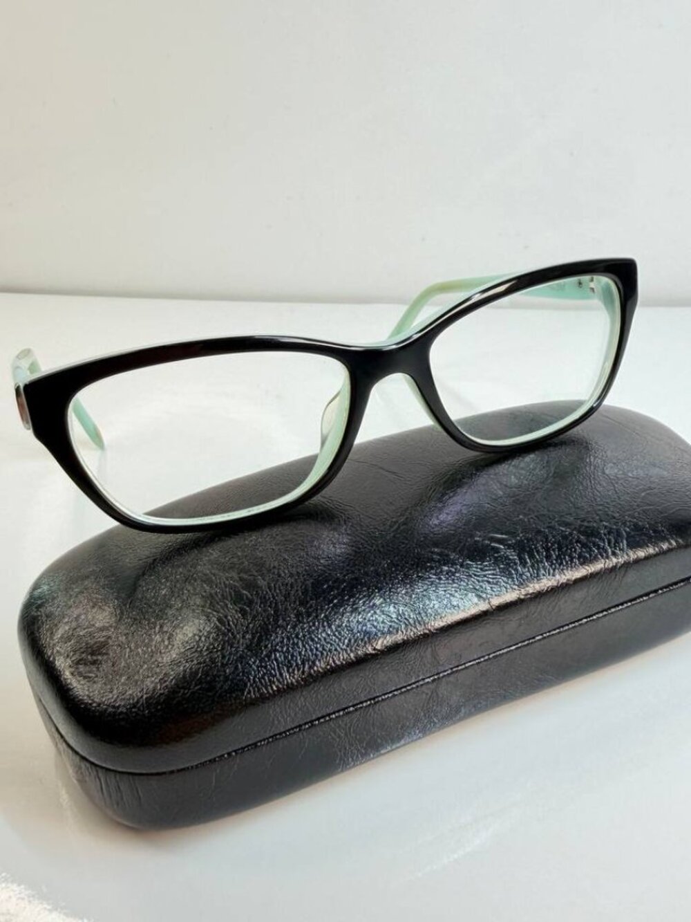 Tiffany & Co. T&CO 1837 Eyeglasses – Black & Tiffany Blue